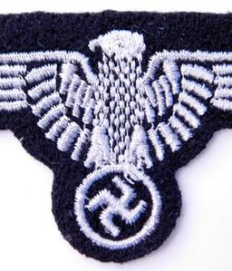 German WWII Waffen SS EM Arm Eagle