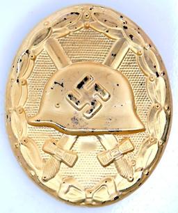 German WWII Gold Wound Badge