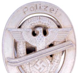 German WWII Polizei Police Schi-Fuhrer Ski Badge
