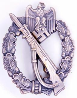German WWII Army Silver Infantry Assault Badge