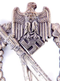 German WWII Army Silver Infantry Assault Badge