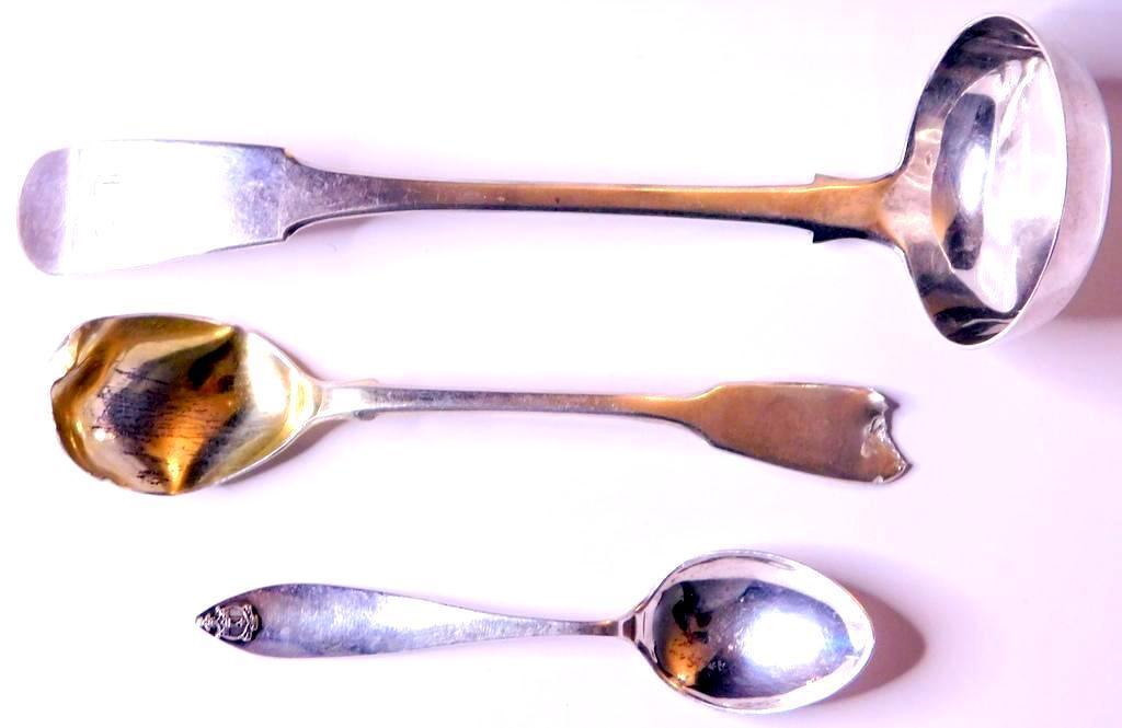 Grouping of Flatware, Including Sterling, (3)