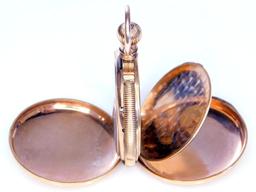 Elgin 8K Yellow Gold Pocket Watch