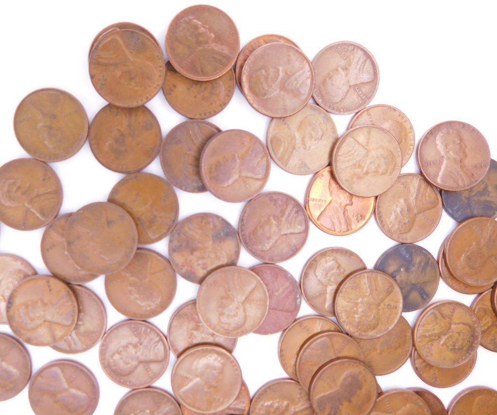 Wheat Penny Grouping, (88)