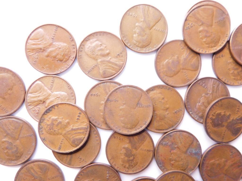 Wheat Penny Grouping, (88)