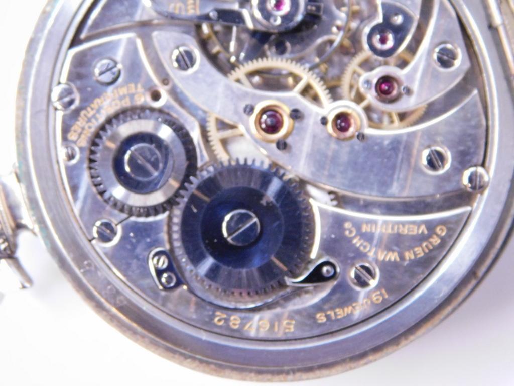 Gruen Watch Co. Verithin Pocket Watch