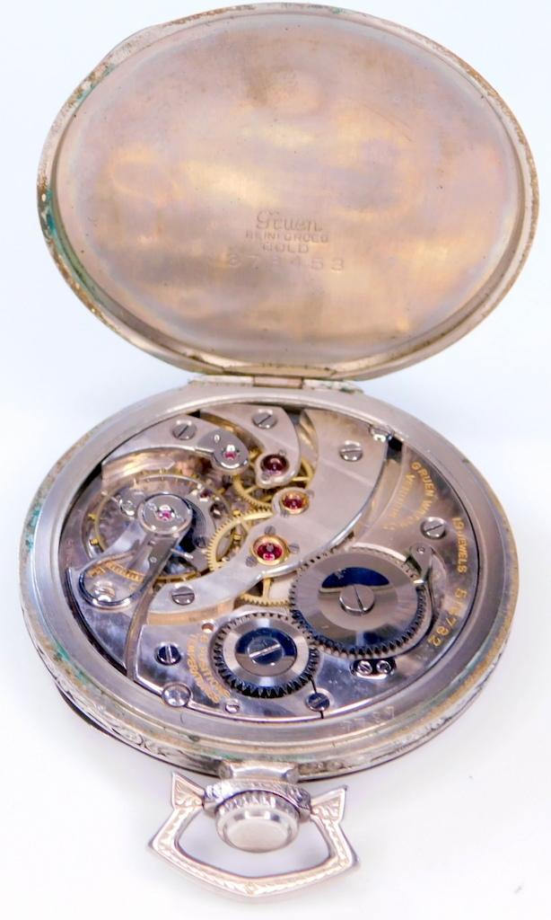 Gruen Watch Co. Verithin Pocket Watch