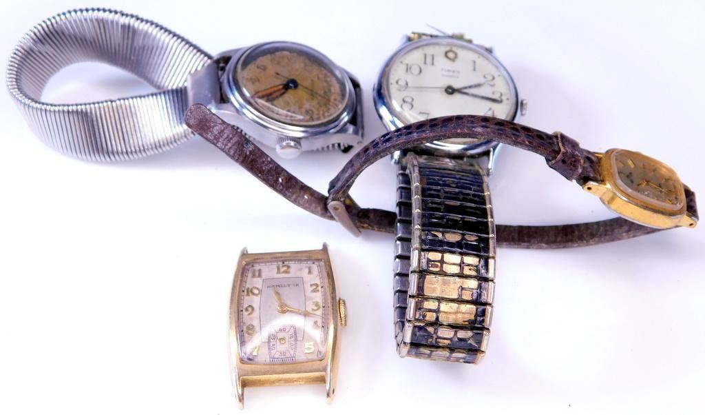 Grouping of Used Wristwatches, (4)