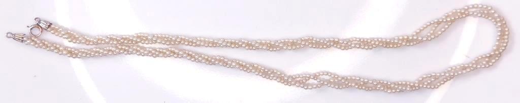 Faux Pearl Necklaces, (2)