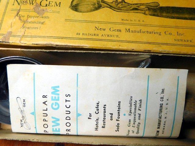 Grouping of Decorative Pieces Including 'New Gem' Ice Cream Scoop