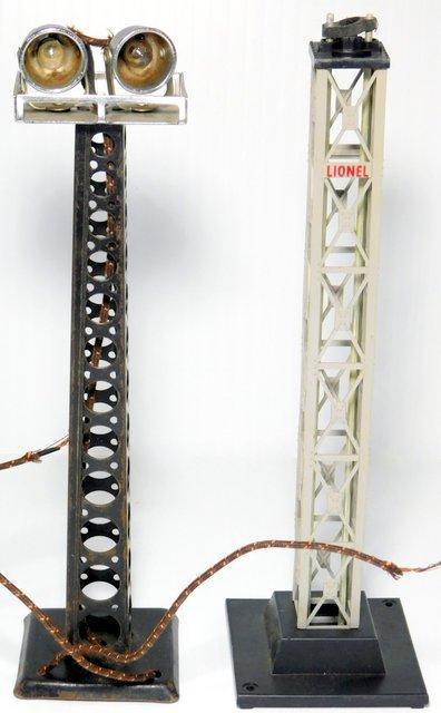 Lionel Light Tower O Scale Model Railroad Lamps & Lights