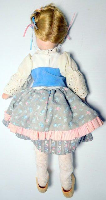 Porcelain Doll Signed by Dollmaker William Arthur Wiley, Marked 5/99