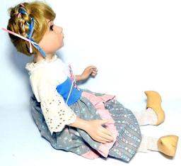 Porcelain Doll Signed by Dollmaker William Arthur Wiley, Marked 5/99