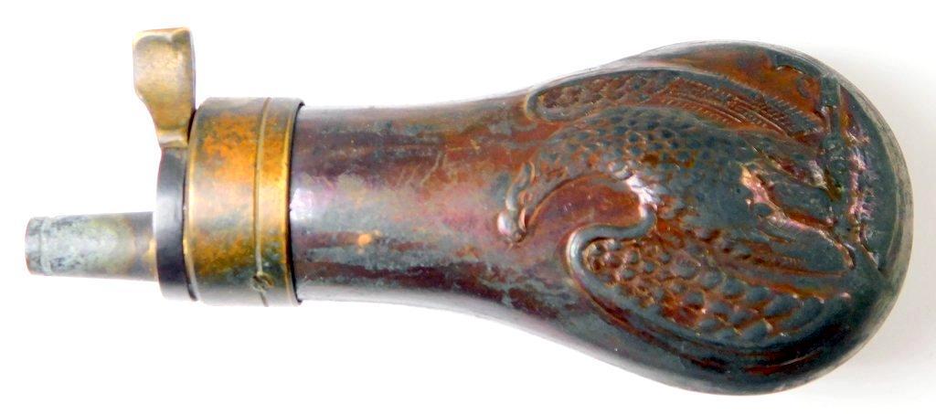 Old West COLT Pocket Model Pistol Gun Powder Flask