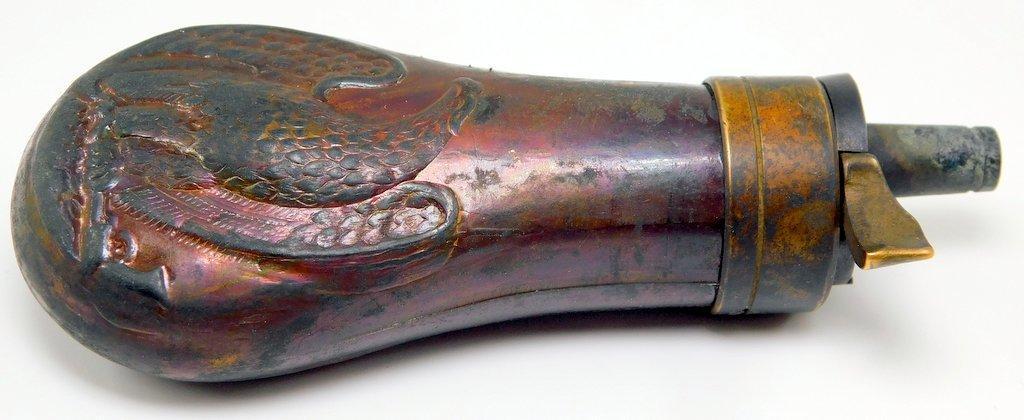 Old West COLT Pocket Model Pistol Gun Powder Flask