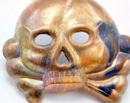 German WWII Allgemeine SS Visor Cap/Kepi Skull