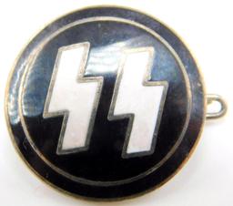 Waffen SS Party Runic Lapel Badge