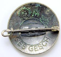Waffen SS Party Runic Lapel Badge