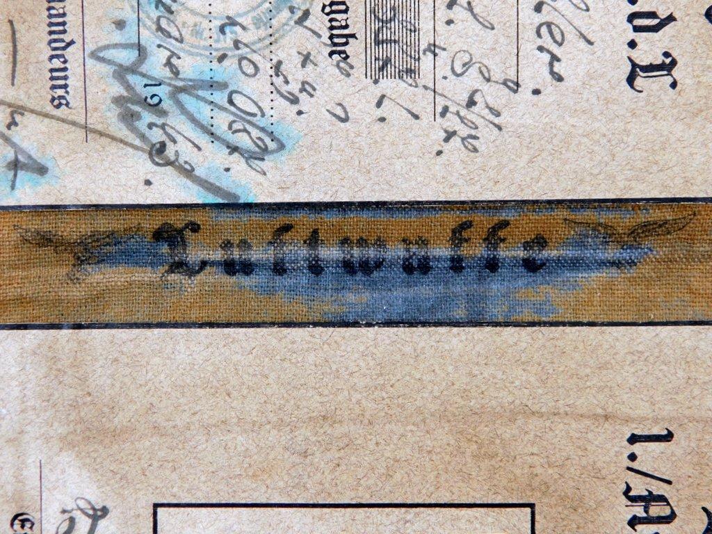 German WWII Luftwaffe Knights Cross Winner Identification Booklet