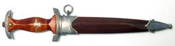 German WWII SA Sturm Abteilung Miniature Dagger and Scabbard