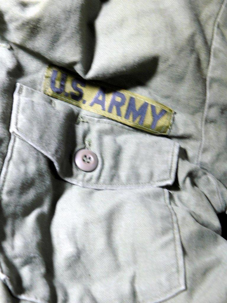 US Army Field Shirts w/ 3rd Army Patch and Name Tag, Two (2)