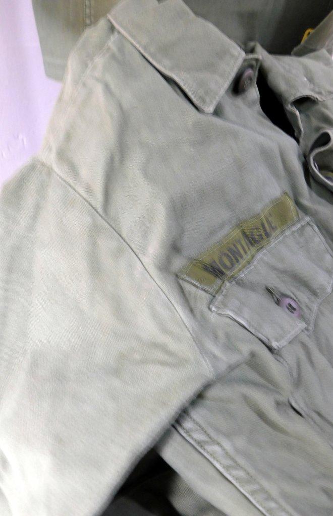 US Army Field Shirts w/ 3rd Army Patch and Name Tag, Two (2)