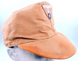 German WWII Army Tropical Afrika Korps M-41 EM Field Cap