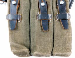 German WWII Smiser MP40 Machine Gun Clip Pouch