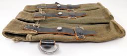 German WWII Smiser MP40 Machine Gun Clip Pouch
