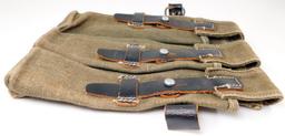 German WWII Smiser MP40 Machine Gun Clip Pouch