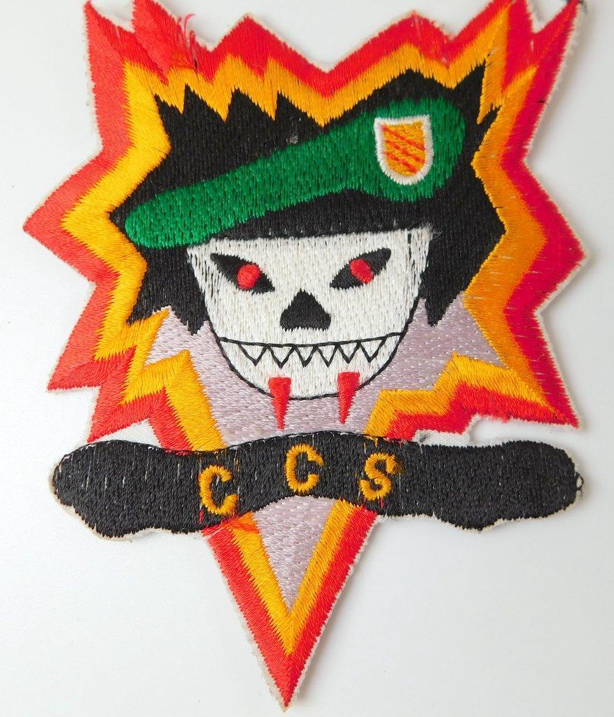 US Vietnam Era Army Special Forces Patches and Tabs, Group of Eleven (11)