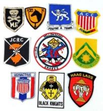 US Viet Nam Era Army Shoulder Sleeve Patches, Ten (10)