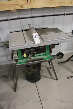 Hitachi C10FR 10" table saw