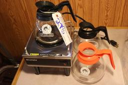 Bunn Satelite coffee warmer with 3 pots