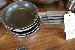 Times 4 - 7" teflon skillets