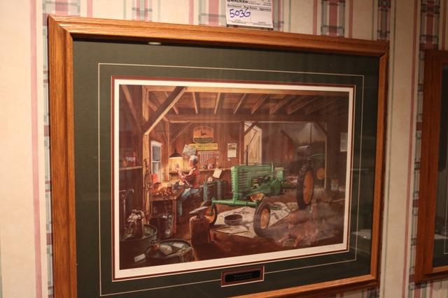 Framed Charles Freitag Restoration print