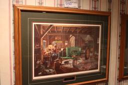 Framed Charles Freitag Restoration print