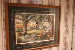 Framed Charles Freitag Autumn Memories print