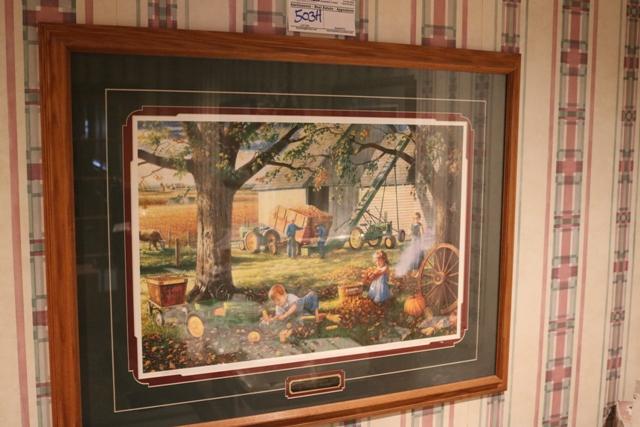 Framed Charles Freitag Autumn Memories print