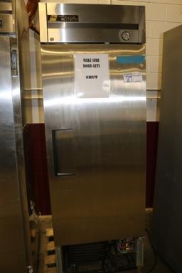 True T-23F stainless 1 door freezer - AS IS