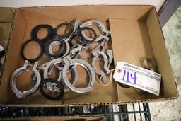 Box flat to go - various size clamps