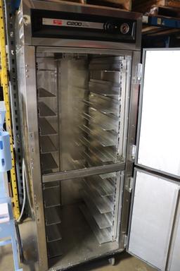 Metro C200S portable split door warming cabinet - nice unit - excellent con