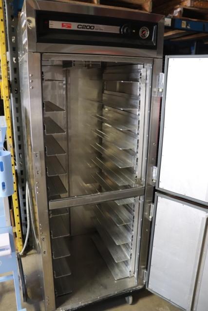 Metro C200S portable split door warming cabinet - nice unit - excellent con