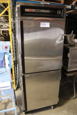 Metro C200S portable split door warming cabinet - nice unit - excellent con