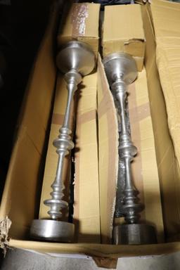 Times 4 - 36" tall candle stands