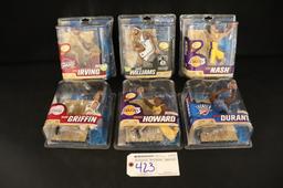 Set of 6 of 7 - McFarlane NBA Series 22 - Howard/Griffin/Irving/Williams/Na