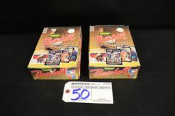 All to go - Leaf 1987 collector baseball card packs - puzzle & cards
