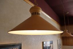 Times 8 - hanging booth lights - buyer to take down