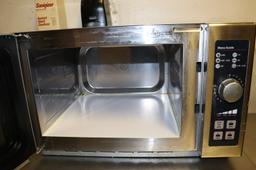 Amana RCS10DSE stainless countertop microwave