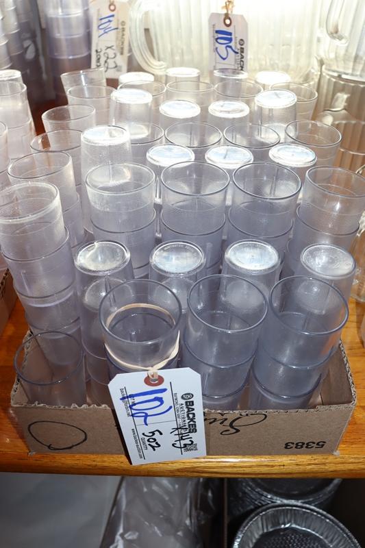 Box to go - 143) 5 oz. juice glasses